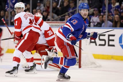 NHL: Detroit Red Wings at New York Rangers