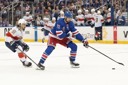 NHL: Stanley Cup Playoffs-Florida Panthers at New York Rangers