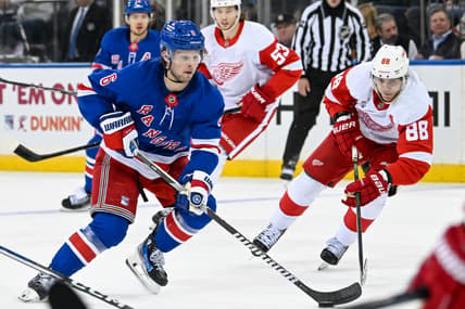 NHL: Detroit Red Wings at New York Rangers