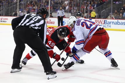 NHL: Preseason-New York Rangers at New Jersey Devils