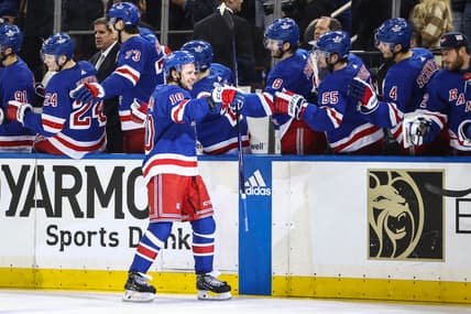 NHL: Stanley Cup Playoffs-Carolina Hurricanes at New York Rangers