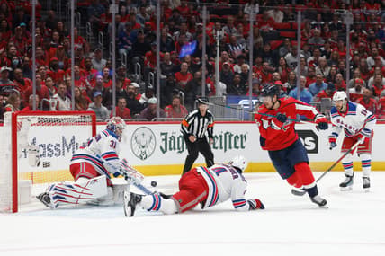 NHL: Stanley Cup Playoffs-New York Rangers at Washington Capitals