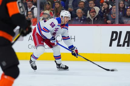 NHL: New York Rangers at Philadelphia Flyers
