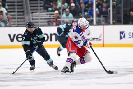 NHL: New York Rangers at Seattle Kraken