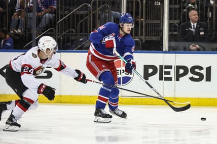 NHL: Ottawa Senators at New York Rangers