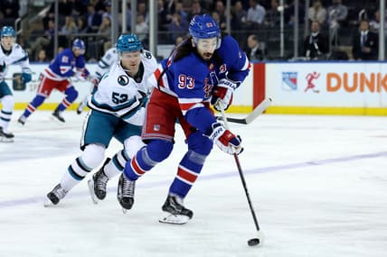 NHL: San Jose Sharks at New York Rangers