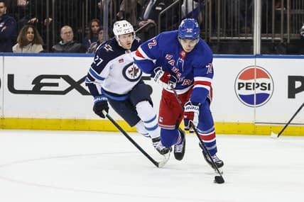NHL: Winnipeg Jets at New York Rangers
