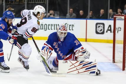 NHL: Chicago Blackhawks at New York Rangers