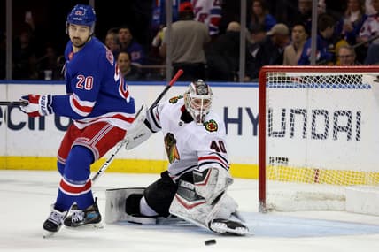 NHL: Chicago Blackhawks at New York Rangers