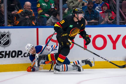 NHL: Edmonton Oilers at Vancouver Canucks