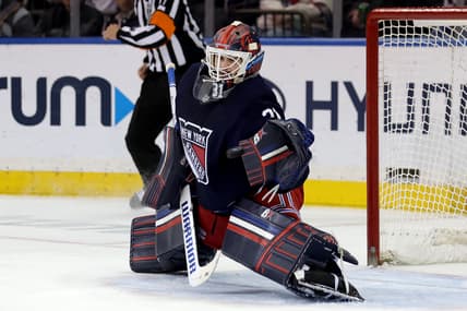 NHL: Pittsburgh Penguins at New York Rangers