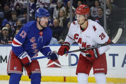 NHL: Carolina Hurricanes at New York Rangers