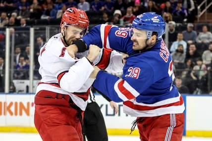 NHL: Carolina Hurricanes at New York Rangers