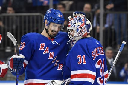 NHL: Columbus Blue Jackets at New York Rangers