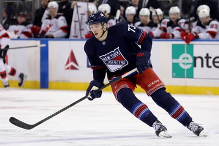 NHL: New Jersey Devils at New York Rangers