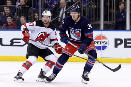 NHL: New Jersey Devils at New York Rangers