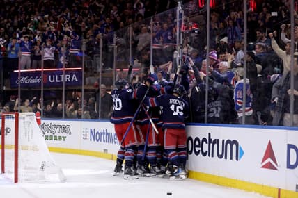 NHL: New Jersey Devils at New York Rangers