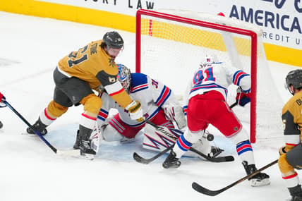 NHL: New York Rangers at Vegas Golden Knights
