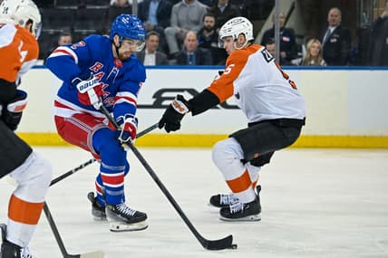 NHL: Philadelphia Flyers at New York Rangers
