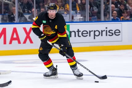 NHL: Washington Capitals at Vancouver Canucks