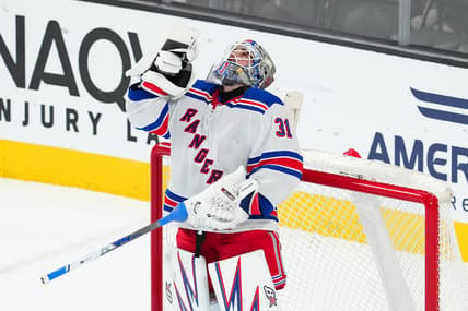NHL: New York Rangers at Vegas Golden Knights