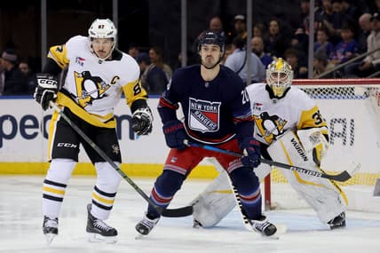 NHL: Pittsburgh Penguins at New York Rangers