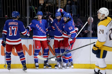 NHL: Nashville Predators at New York Rangers
