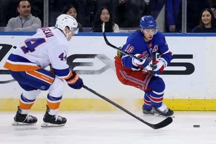 NHL: New York Islanders at New York Rangers