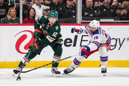 NHL: New York Rangers at Minnesota Wild