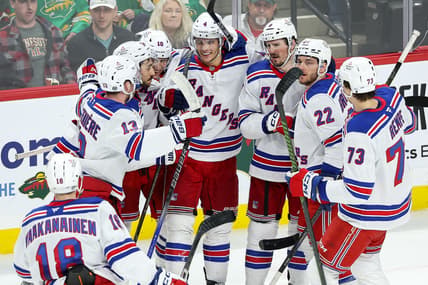 NHL: New York Rangers at Minnesota Wild