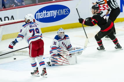 NHL: New York Rangers at Ottawa Senators