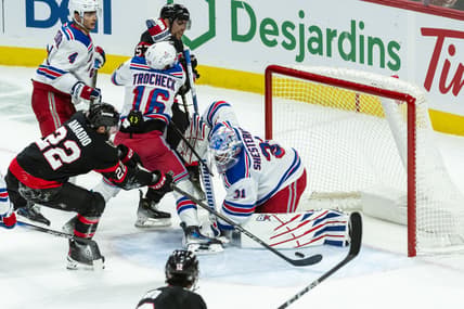 NHL: New York Rangers at Ottawa Senators