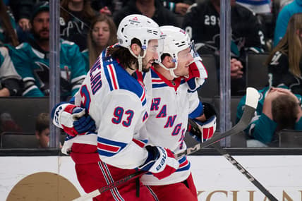 NHL: New York Rangers at San Jose Sharks