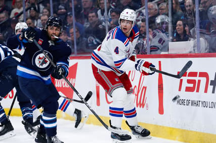 NHL: New York Rangers at Winnipeg Jets