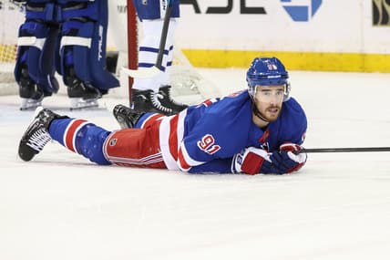 NHL: Toronto Maple Leafs at New York Rangers