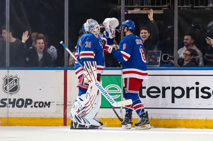 NHL: Vancouver Canucks at New York Rangers