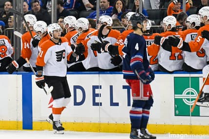 NHL: Philadelphia Flyers at New York Rangers