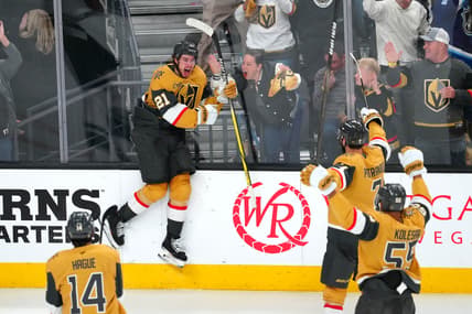 NHL: Stanley Cup Playoffs-Minnesota Wild at Vegas Golden Knights