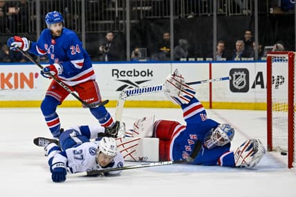 NHL: Tampa Bay Lightning at New York Rangers