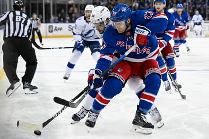 NHL: Tampa Bay Lightning at New York Rangers
