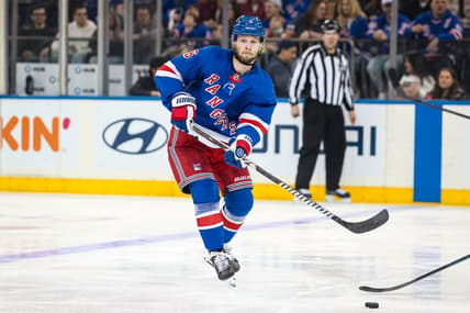 NHL: Vancouver Canucks at New York Rangers