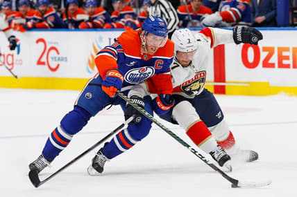 NHL: Florida Panthers at Edmonton Oilers
