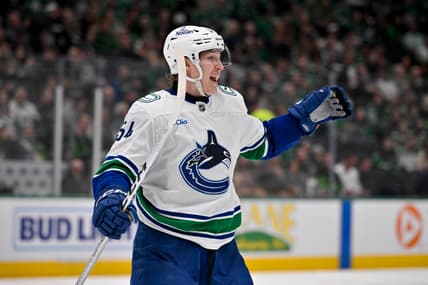 NHL: Vancouver Canucks at Dallas Stars