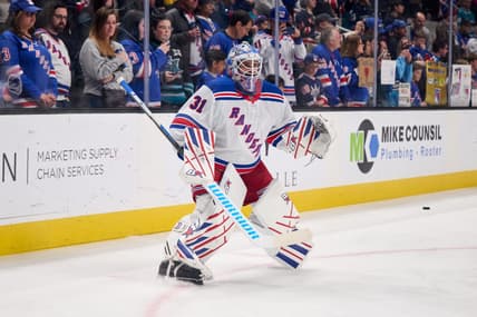 NHL: New York Rangers at San Jose Sharks