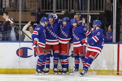 NHL: Calgary Flames at New York Rangers