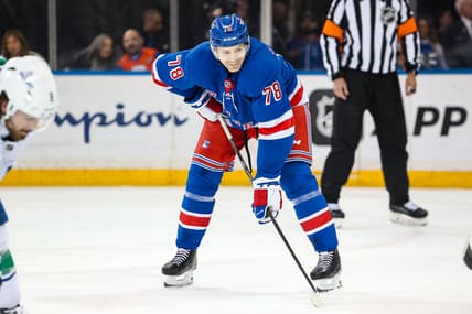 NHL: Vancouver Canucks at New York Rangers
