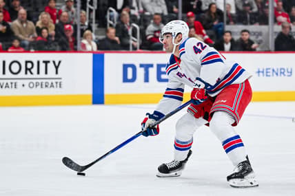 NHL: New York Rangers at Detroit Red Wings