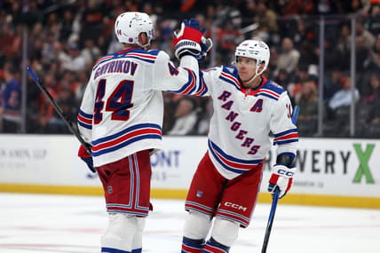 NHL: New York Rangers at Anaheim Ducks