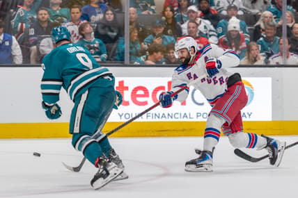 NHL: New York Rangers at San Jose Sharks