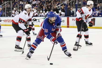 NHL: Ottawa Senators at New York Rangers